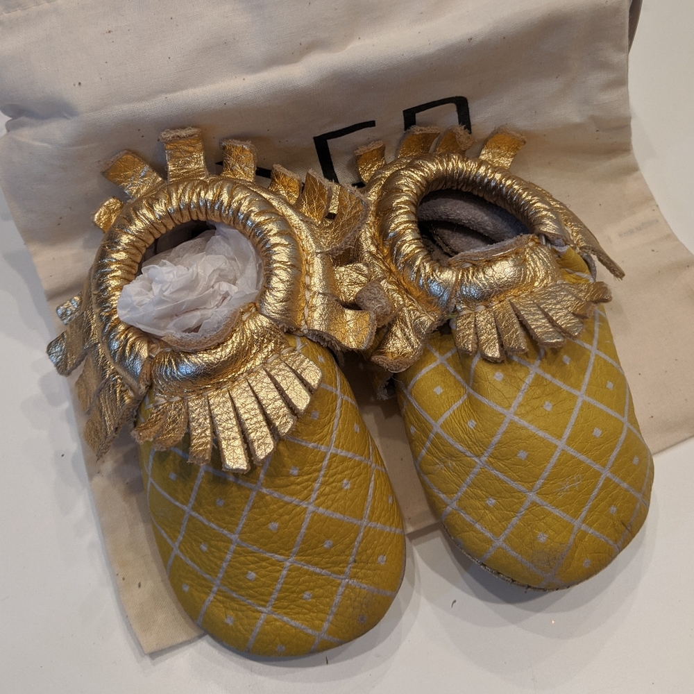 Freshly Picked Pineapple Moccasins